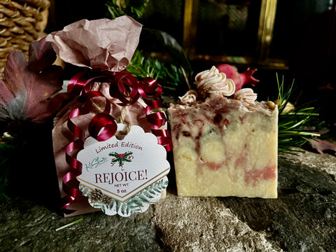 REJOICE! A Limited Edition Holiday Soap S (will be released November 1, 2025)