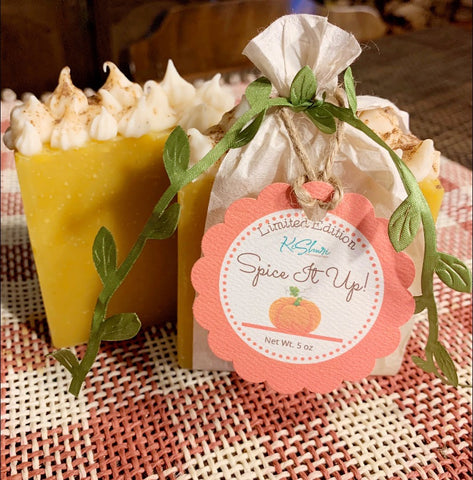 SPICE IT UP! --Limited Edition Pumpkin Soap